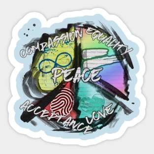 Peace Sticker